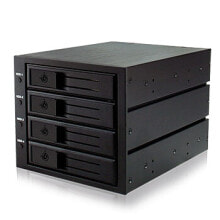 Комплектующие для телекоммуникационных шкафов и стоек iCY BOX IB-564SSK Черный 56004