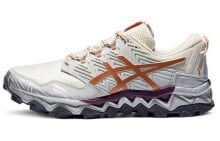 Asics GEL-FujiTrabuco 7 时尚 低帮 跑步鞋 男款 白金 / Кроссовки Asics GEL-FujiTrabuco 7 1011B256-101