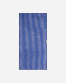 Striped Bath Towel Clear Blue Stripes