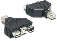 Компьютерные разъемы и переходники trendnet USB & FireWire adapter for TC-NT2 Черный TC-NTUF