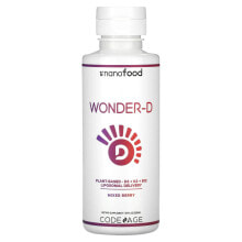 Витамины группы В codeage, Wonder-D, Mixed Berry, 7.6 fl oz (225 ml)