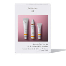 Наборы по уходу за лицом Dr. Hauschka Sensitive Skin Trial Set Набор для чувствительной кожи: Очищающее молочко для лица 10 мл + Тоник для лица 10 мл + Крем для лица 5 мл