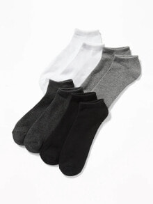 Мужские носки низкие черные серые белые 4 пары Old Navy Low-Cut Socks  for Men Basic Multi Pack