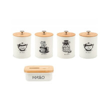 Salt and pepper shakers and spice containers