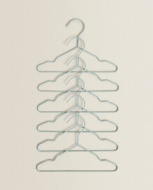 Rubberised baby hanger (pack of 6)