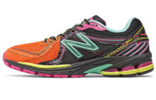 New Balance NB 860 防滑耐磨轻便 低帮 跑步鞋 男款 黑橙 / Кроссовки New Balance NB 860 ML860XF