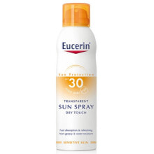 EUCERIN Sun Spray SPF 30  Прозрачный спрей для загара 200 мл