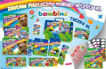 Купить цветные карандаши для рисования для детей Bambino: Bambino Zestaw plastyczny małego artysty XL