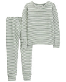 Baby 2-Piece Striped PurelySoft Pajamas