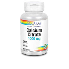 Витаминно-минеральные комплексы solaray Calcium Citrate &amp; Vitamin D3 Комплекс с цитратом кальция и витамином Д3 90 капсул