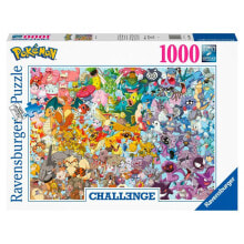 Детские развивающие пазлы rAVENSBURGER Pokemon Challenge Puzzle 1000 Pieces