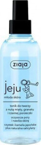 Ziaja Jeju Face Toner Очищающий поры тоник с экстрактом мяты, граната и черной смородины для молодой кожи  200 мл