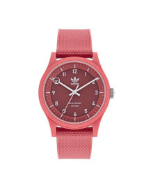 Unisex Solar Project One Pink Resin Strap Watch 39mm