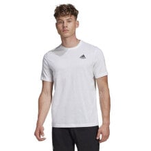 Женские кроссовки мужская футболка спортивная  белая однотонная для бега  adidas SS US Open 2 M GD9115