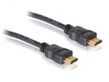 DeLOCK HDMI 1.4 - 5.0m HDMI кабель 5 m HDMI Тип A (Стандарт) Черный 82455