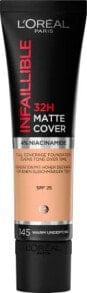 Foundation Infaillible 32H Matte Cover 145 Beige Rose/Rose Beige, 30 ml