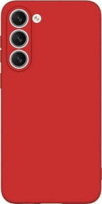 Beline Beline Etui Silicone Samsung S23+ S916 czerwony/red