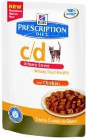 Hills Prescription Diet c/d Feline Urinary Stress z kurczakiem saszetka 85g