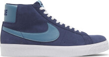 [FD0731-400] Mens Nike ZOOM BLAZER MID SB 'NAVY AQUA'