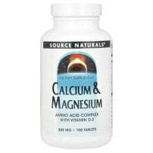 Calcium & Magnesium, 100 Tablets