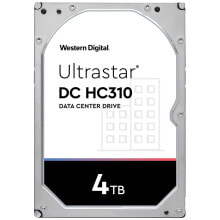 Внутренние жесткие диски (HDD) Внутренний жесткий диск Western Digital Ultrastar DC HC310 3.5" 4000 GB Serial ATA III HUS726T4TALA6L4
