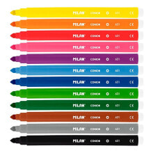 Фломастеры для рисования для детей mILAN 64079 Felt Pen 12 Units
