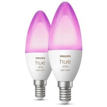 PHILIPS HUE Hue White Color Ambiance B39 E14 Smart Bulb 2 Units