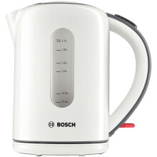 Электрочайники и термопоты Bosch TWK7601 электрический чайник 1,7 L Белый 2200 W