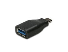 Купить компьютерные разъемы и переходники COMDIS S.R.O.: Адаптер USB-C - USB 3.1 Type-C - USB 3.0 Type-A - Male/Female - Black - COMDIS S.R.O.