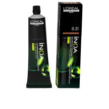 Loreal Paris Inoa Hair Color  No.8.31 Перманентная краска для волос без аммиака, оттенок светлый блондин золотистый пепельный 60  г