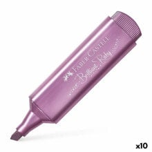 Купить фломастеры для рисования Faber-Castell: Маркер Faber-Castell TEXTLINER 46 Розовый рубин (10 штук)