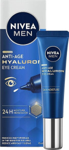 Anti-Aging-Augencreme - Nivea Men Anti-Age Hyaluron Eye Cream