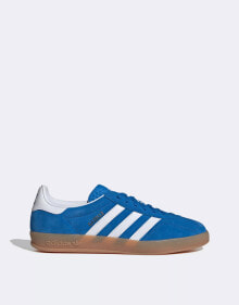 adidas Originals – Gazelle Indoor – Sneaker in Blau und Weiß