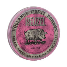 Reuzel Hollands Finest Pomade Grease Heavy Hold 113 g haarwachs für Herren