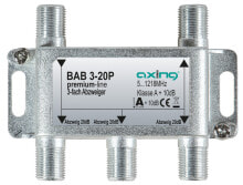 Axing BAB 3-20P Кабельный разветвитель Серый BAB00320P