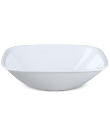 Corelle square Round Pure White Dip & Condiment Bowl