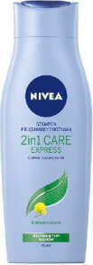 Шампуни для волос Nivea 2 in 1 Care Express Shampoo  Питательный экспресс шампунь+кондиционер 400 мл