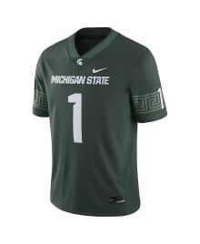 Nike men's #1 White Michigan State Spartans Football Game Jersey