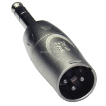 Schulzkabel XLR Klinkenadapter St. S 155 XLR-Stecker auf Klinkenstecker