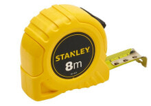 Измерительные рулетки и мерные ленты Стэнли измеряет пластиковый корпус длиной 8 м 1-30-457
