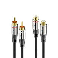 Sonero S-AC710-010 - RCA - Male - RCA - Female - 1 m - Black