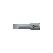 Wera Bit 800/1 TZ für Schlitzschrauben 8 mm Länge 25 mm 1/4" C6,3 1,6 mm zähhart, Torsionszone, VE: 10 купить в интернет-магазине