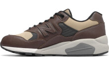 New Balance NB 580 低帮 跑步鞋 男女同款 咖啡色 D宽 / Кроссовки New Balance NB 580 D CMT580BB