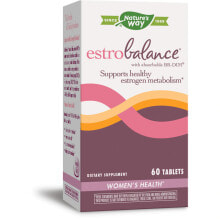 Витамины и БАДы для женщин Nature's Way EstroBalance Дииндолилметан для поддержки здорового метаболизма эстрогена 60 таблеток
