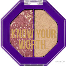 Lidschatten - Wibo Cienie Know Your Worth. Duo Eyeshadow