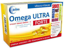 Рыбий жир и Омега 3, 6, 9 astina Omega-3 Ultra Forte EPA and DHA Омега-3 ЭПК и ДГК для нормальной работы сердца 60 капсул