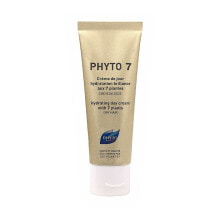 Несмываемые средства и масла для волос Phyto 7 Hydrating Day Cream Увлажняющий крем для сухих волос 50 мл