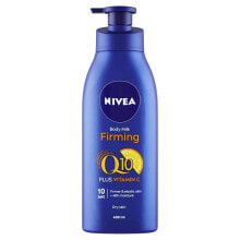 Nivea Q10 Plus Firming Cream Питательный укрепляющий лосьон для сухой кожи 400 мл