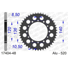 AFAM 17404 Rear Sprocket