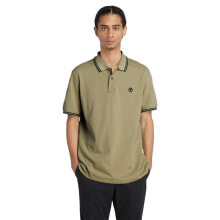 TIMBERLAND Millers River Tipped Pique Short Sleeve Polo